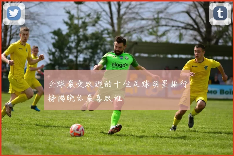 全球最受欢迎的十位足球明星排行榜揭晓你最喜欢谁
