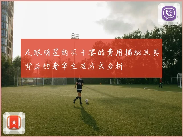 足球明星购买卡宴的费用揭秘及其背后的奢华生活方式分析
